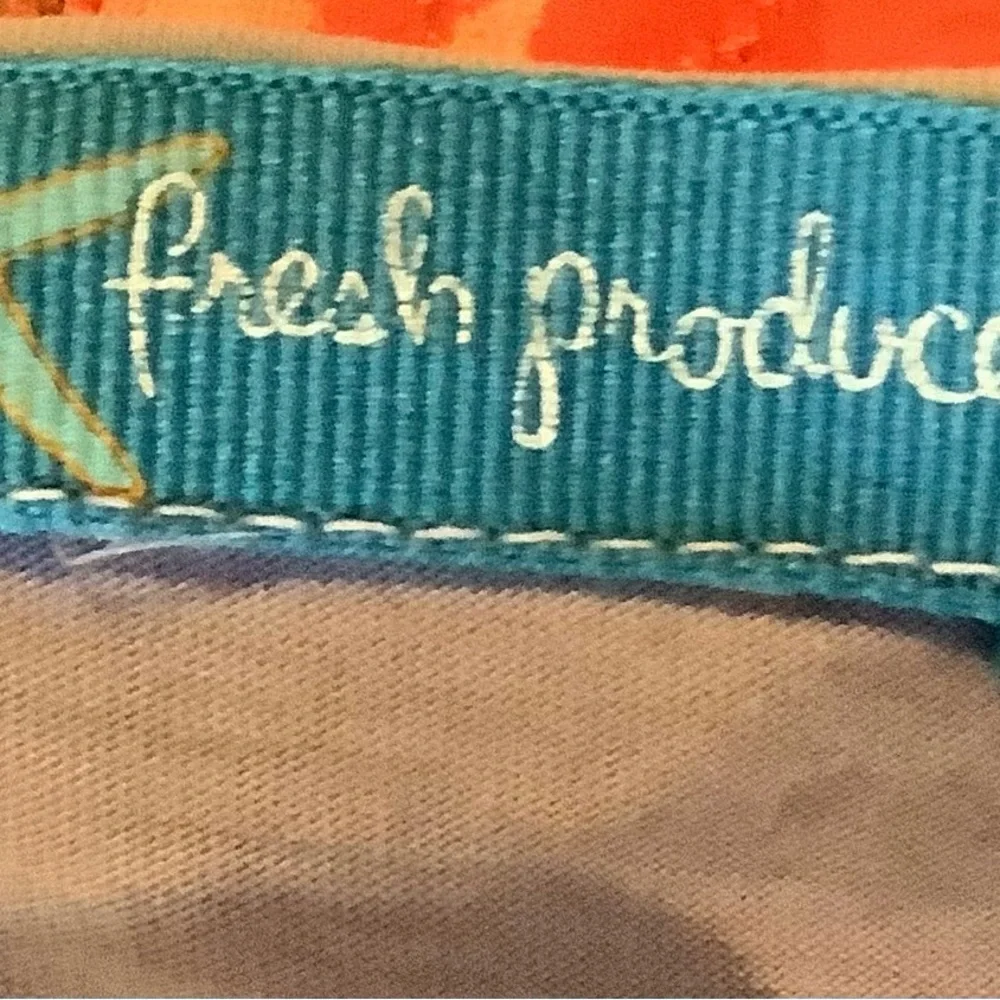 Fresh produce V-neck periwinkle color three-quarter length sleeve top - Picture 4 of 5